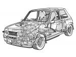 Renault 5 Alpine Rally Car 1977 года